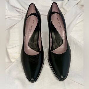 Kenneth Cole Black Leather Heels